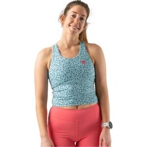 Rabbit Geometric Patterned Tank Top